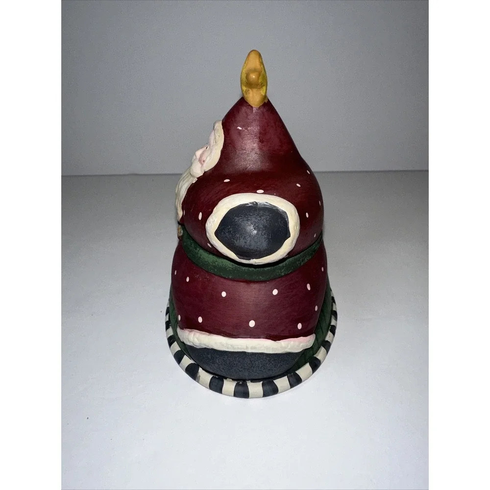 Debbie Mumm's Igloo Village‎ Santa Shaped Candle